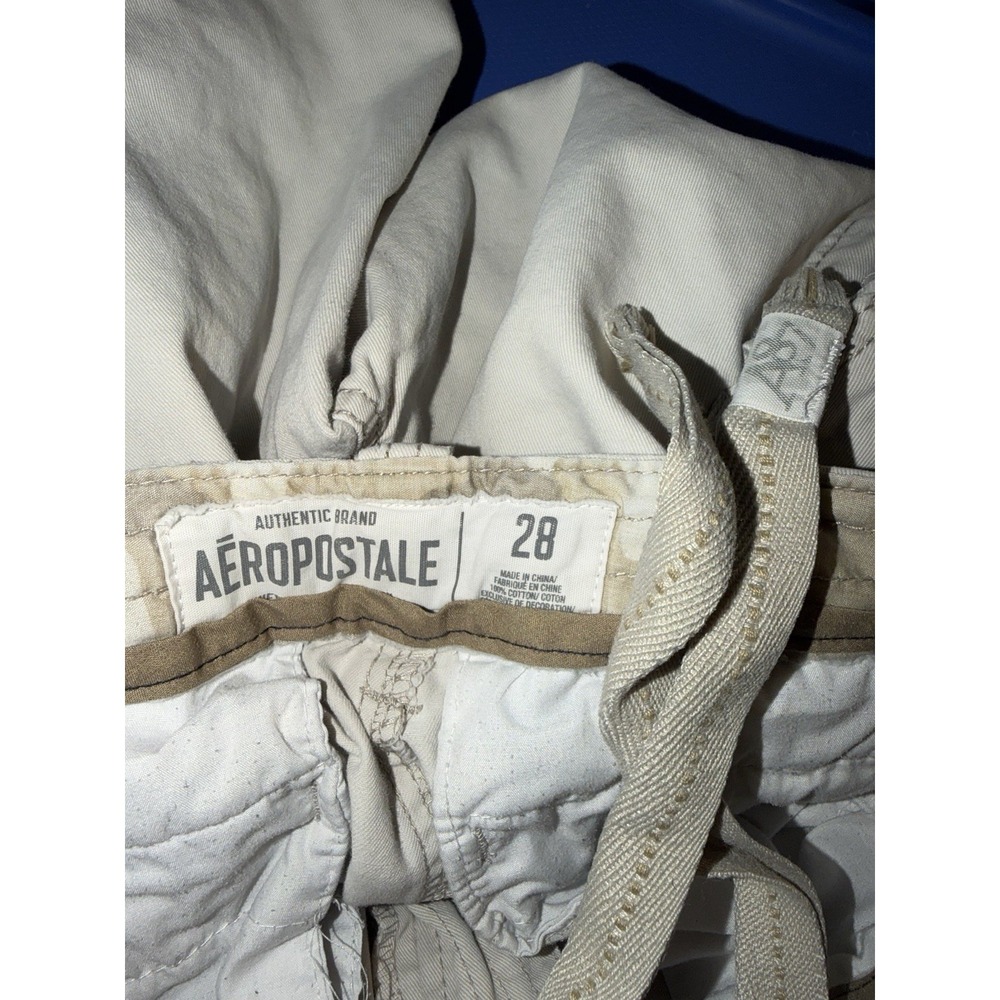 Aeropostale Cargo Shorts Mens 28 Y2K Vintage Baggy Wide Leg - Picture 7 of 9